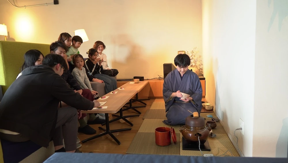 茶道の模様