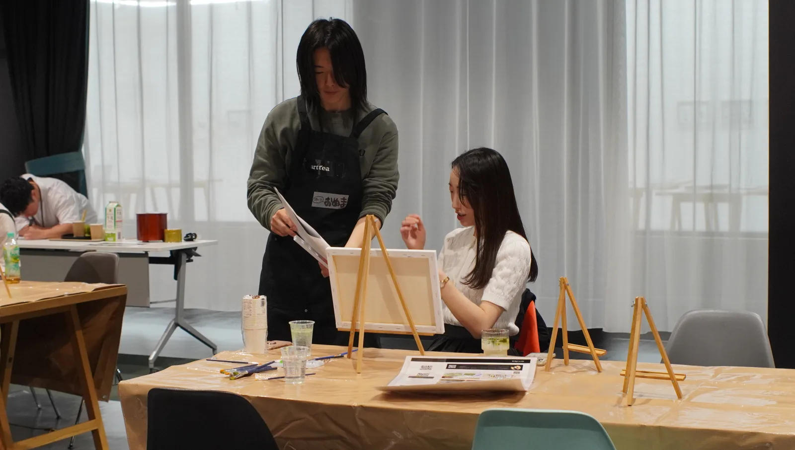講師のサポートの様子